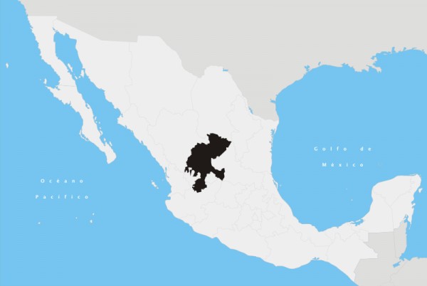 Zacatecas mapa